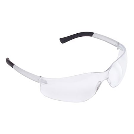 Cordova DANE Readers Safety Glasses, Clear Frame, Clear Lens, 2.5 Diopter, PR EBL10S25